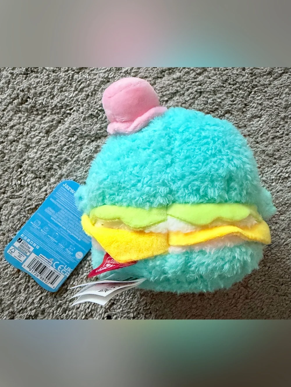 Hello Kitty and Friends - Tuxedo Sam Hamburger Plush